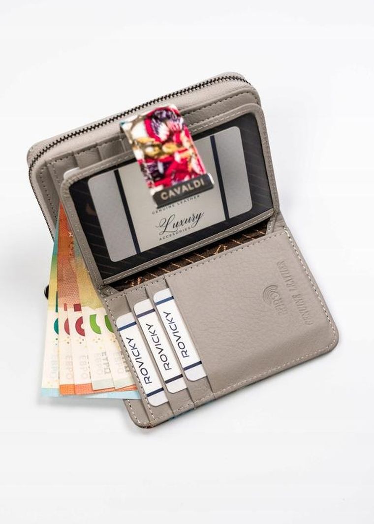 Portfel, mix, skóra ekologiczna, Cavaldi