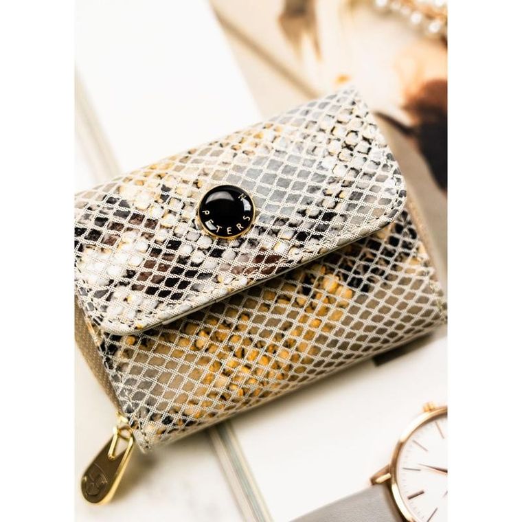 Portfel, mix, skórzany, Petereson