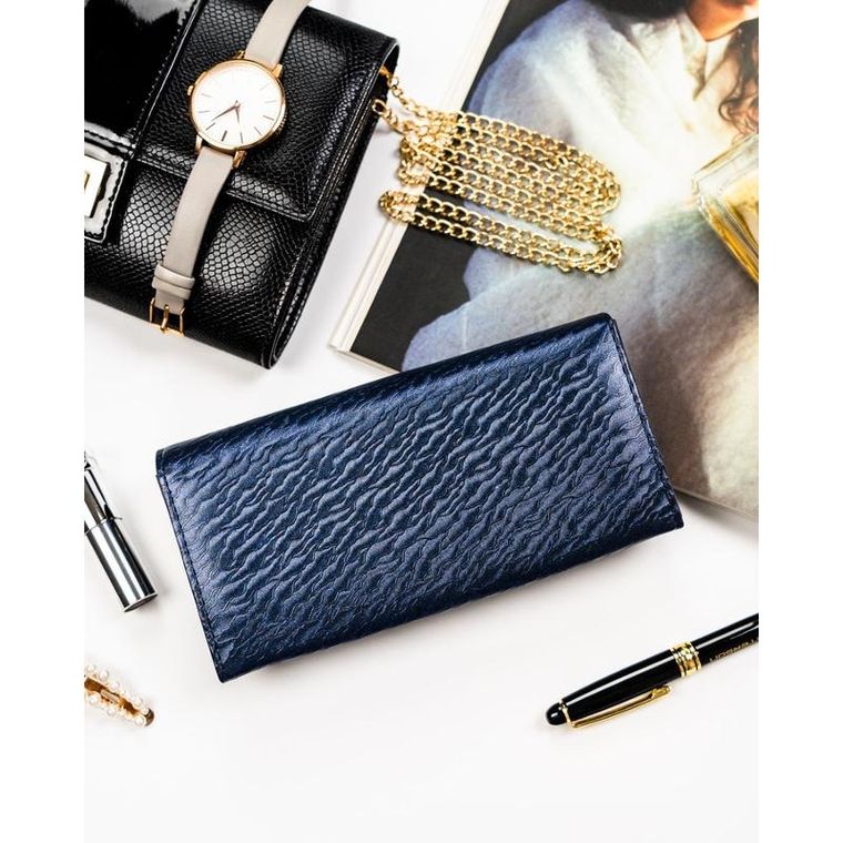 Portfel, niebieski, Peterson