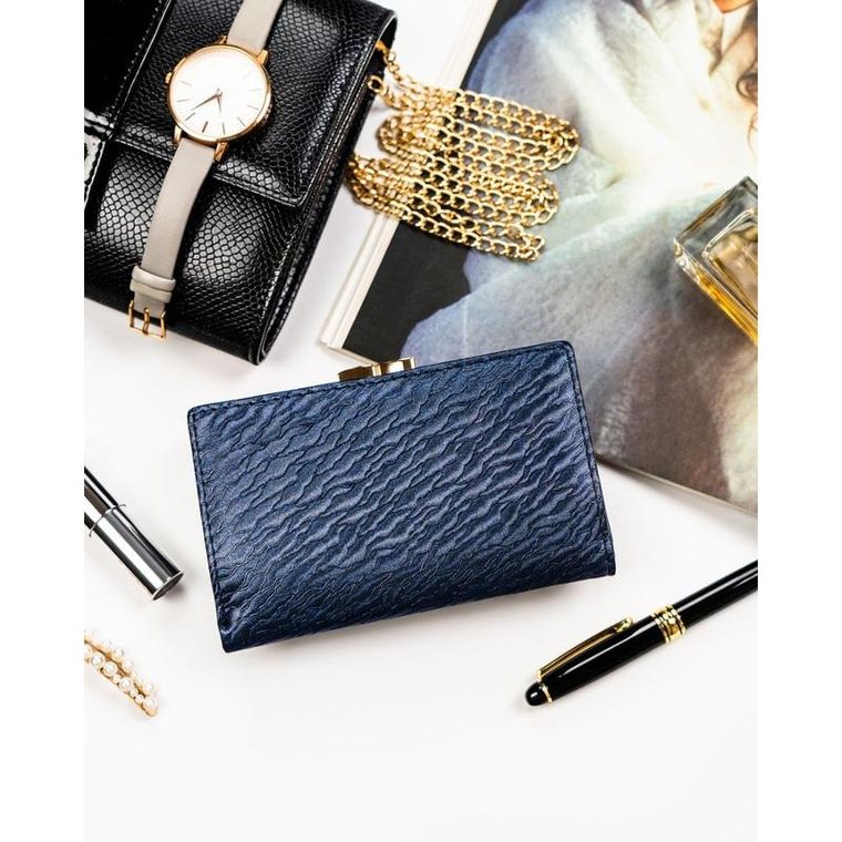 Portfel, niebieski, Peterson