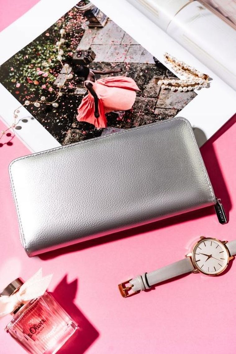 Portfel, srebrny, Rovicky