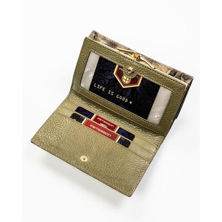 Portfel, złoty, Peterson