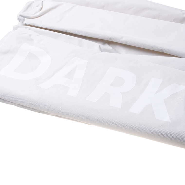 Potrójny kosz na bieliznę, biały