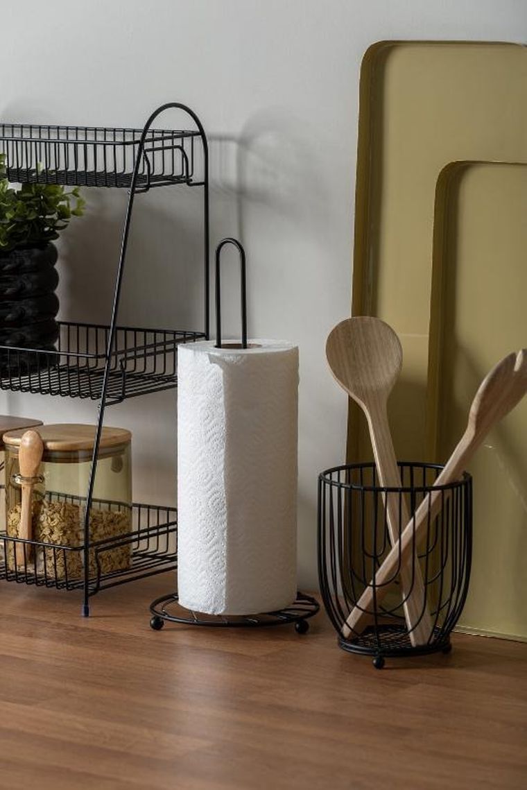 Present Time, drewniane łyżki do sałatek, Puro