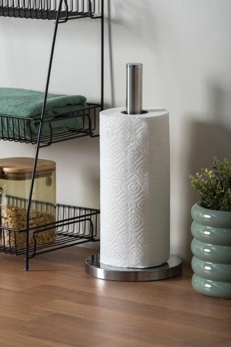 Present Time, stojak na ręcznik papierowy, Clean, ø 15 cm