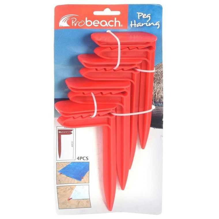 ProBeach, klipsy do ręcznika plażowego, 4 szt.