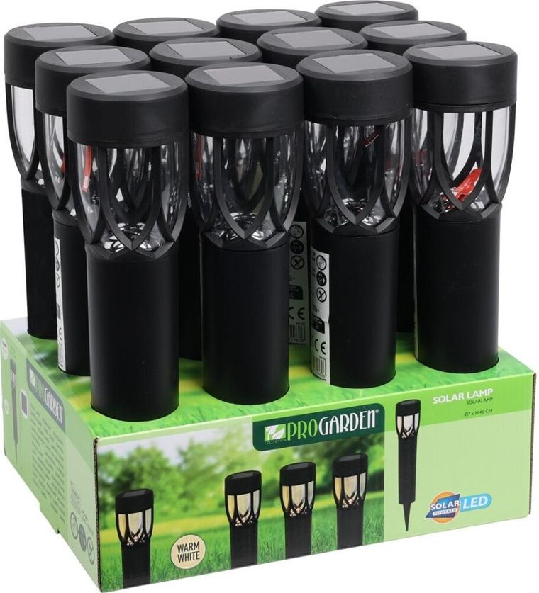 ProGarden, lampka solarna wbijana, 40 cm