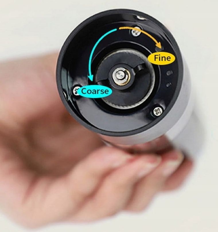 Promis, zestaw młynków usb z podstawką, MP34DUO