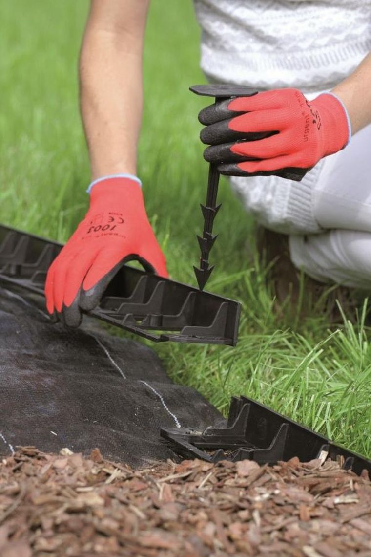 Prosperplast, Bordr Flex, obrzeże trawnikowe, czarne