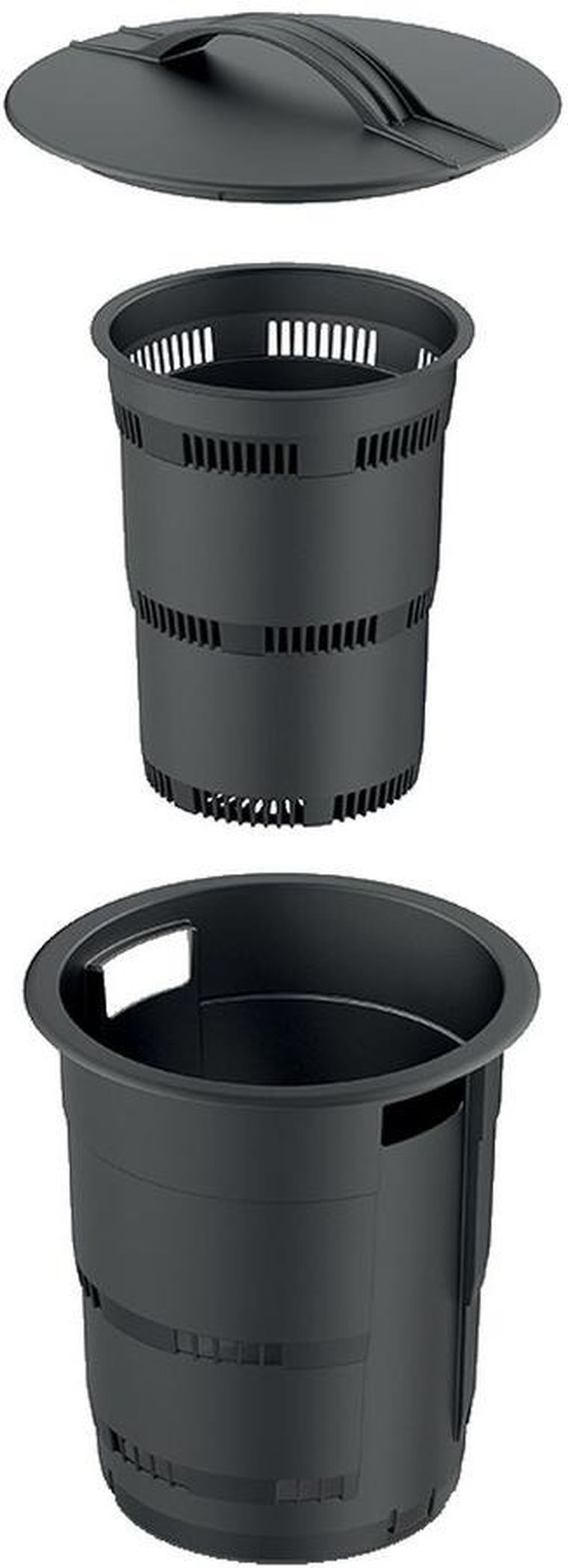 Prosperplast, Combiosoil, kompostownik ogrodowy, podziemny, czarny, 11l