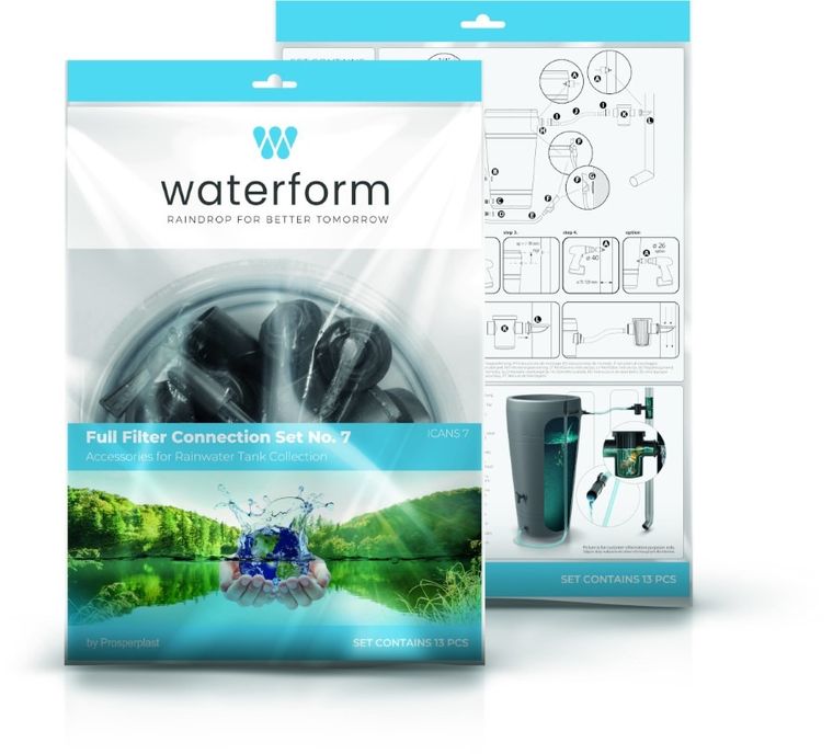 Prosperplast, Zestaw przyłączeniowy do zbiornika na wodę