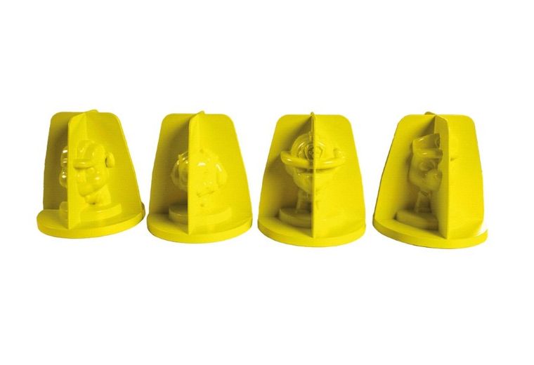 Psi Patrol, Shaker Maker, zestaw kreatywny do tworzenia i malowania figurek