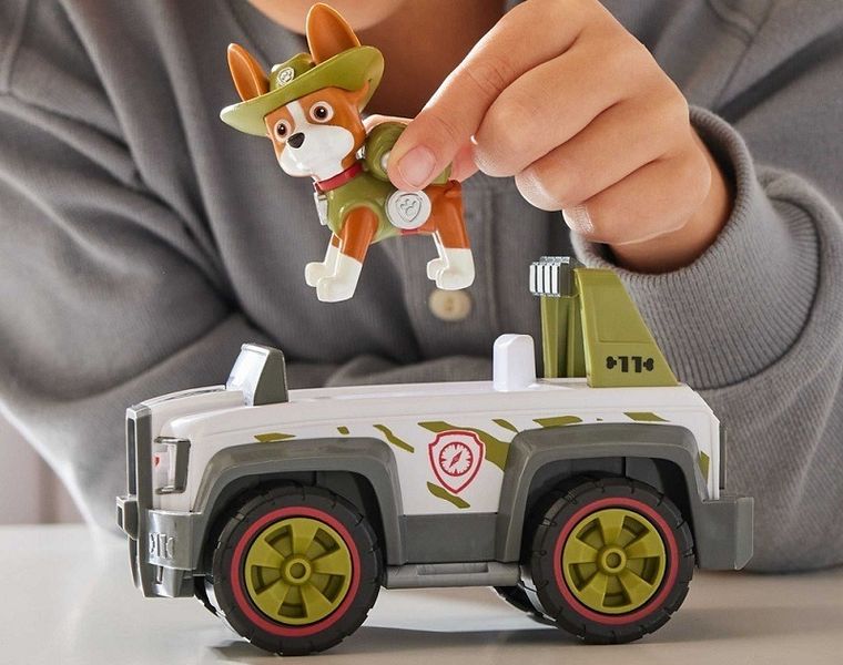 Psi Patrol, Tracker, eko pojazd z figurką