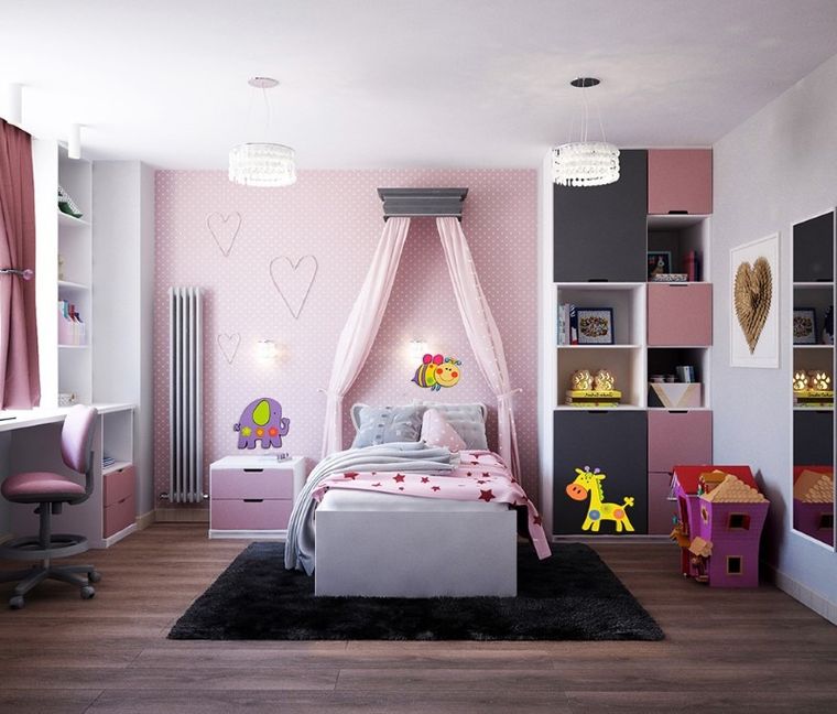 Pszczółka, Kwiatek, dekoracja ścienna