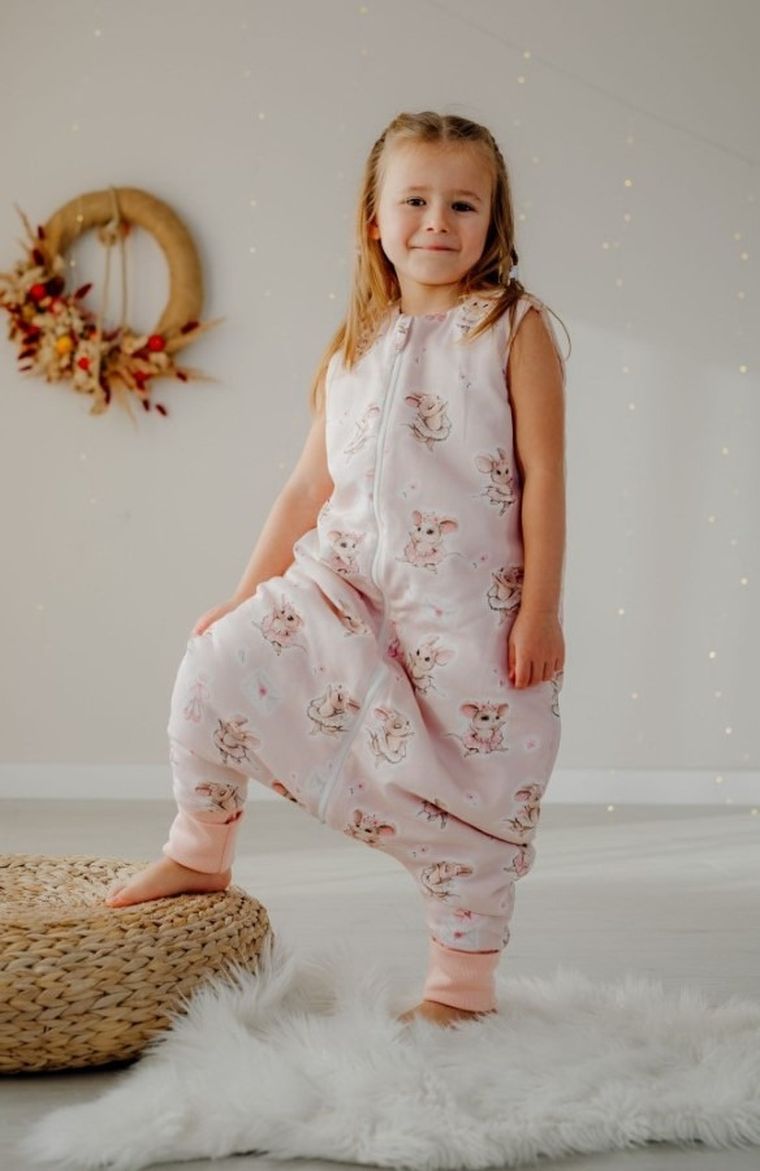 Pulp, Myszki, śpiworek z nogawkami, ocieplany, TOG 1.75, 2.5-5 lat