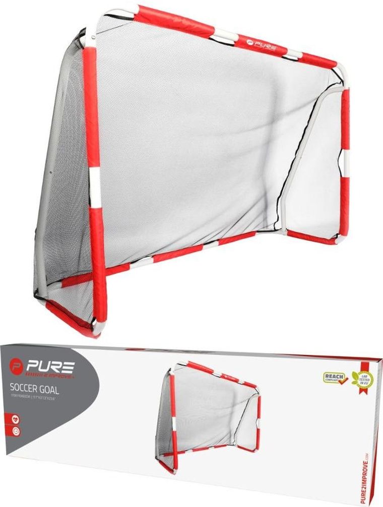 Pure 2 improve, bramka do piłki nożnej, 170-110-60 cm