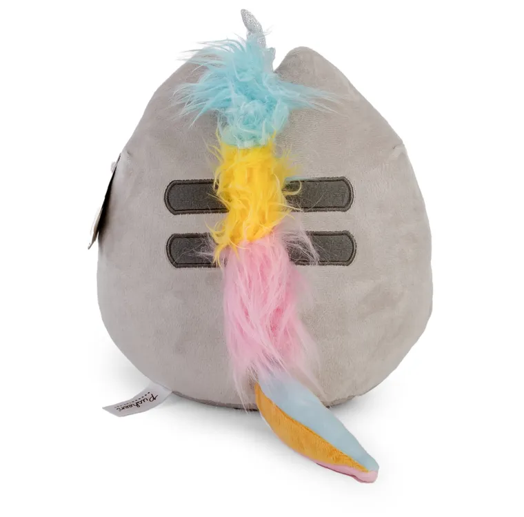 Pusheen, Jednorożec z tęczową grzywą, maskotka, 24 cm