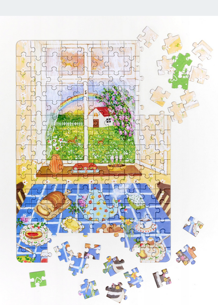 Puzzlove, CzuCzu, Czas na kwiaty, puzzle, 4-150 elementów