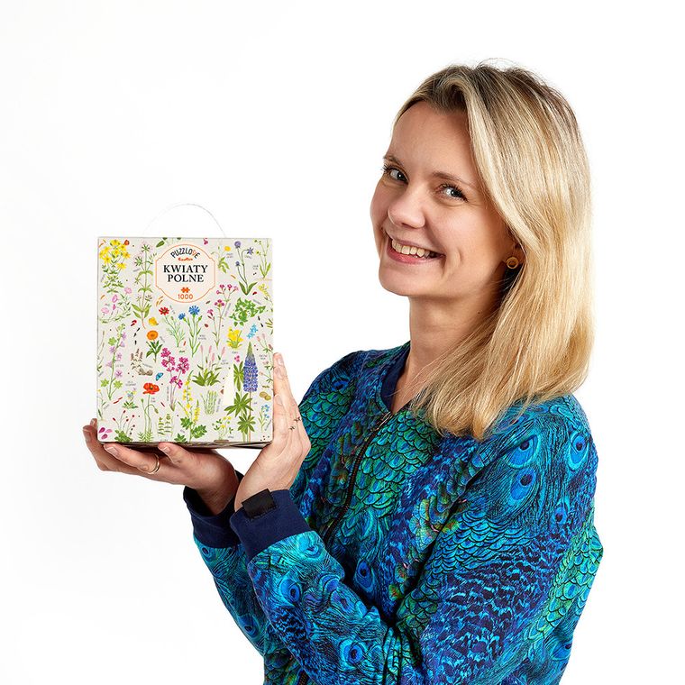 Puzzlove, CzuCzu, Kwiaty polne, puzzle, 1000 elementów