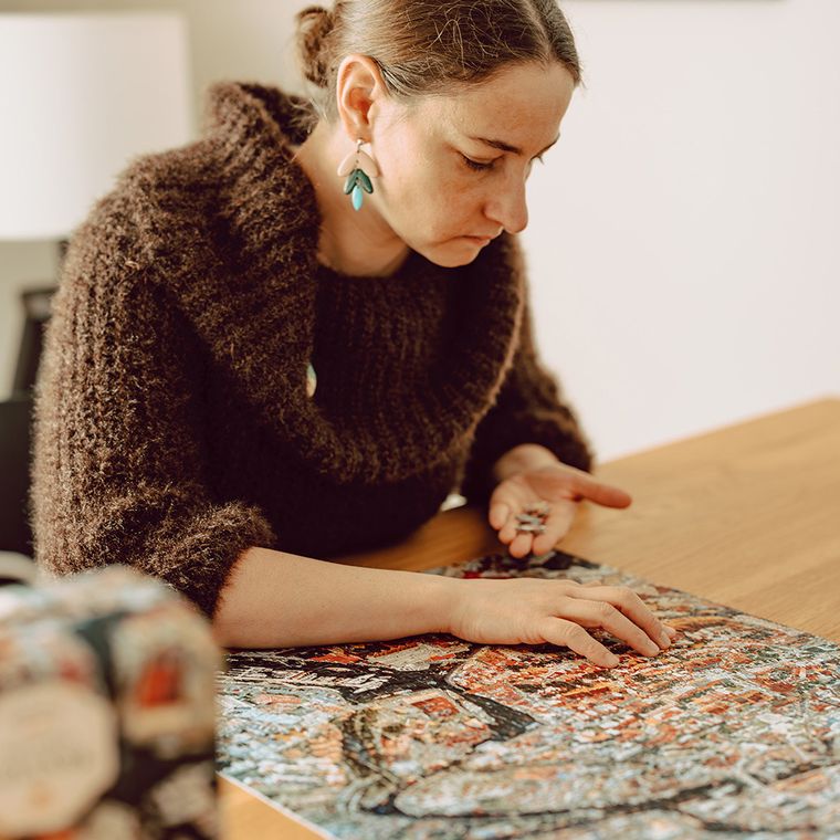 Puzzlove CzuCzu, Miasto Gdańsk, puzzle, 1000 elementów