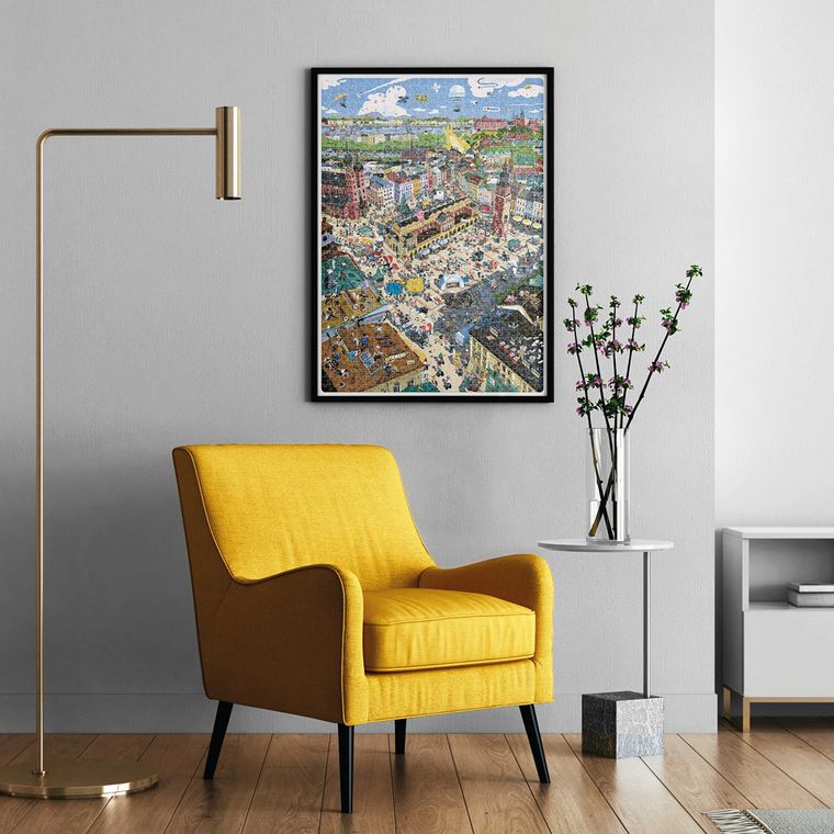 Puzzlove, CzuCzu, Miasto Kraków, puzzle, 1000 elementów