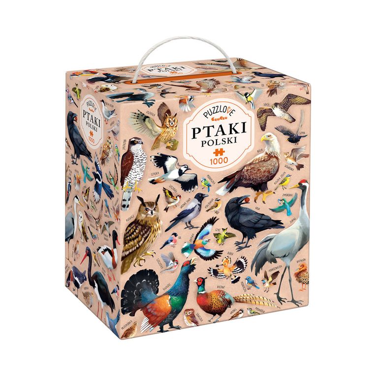 Puzzlove, CzuCzu, Ptaki, puzzle, 1000 elementów