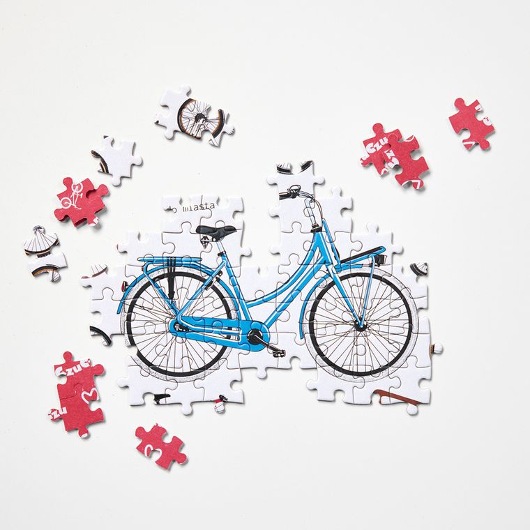 Puzzlove, CzuCzu, Rowery, puzzle, 1000 elementów