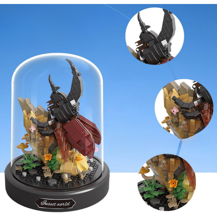 QBI, Duży Chrząszcz, klocki konstrukcyjne, 569 elementów