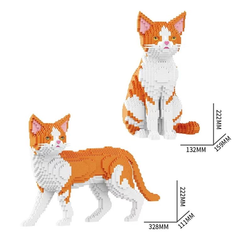 QBI, Kot 2w1 z dźwiękiem, klocki konstrukcyjne, 2341 elementów