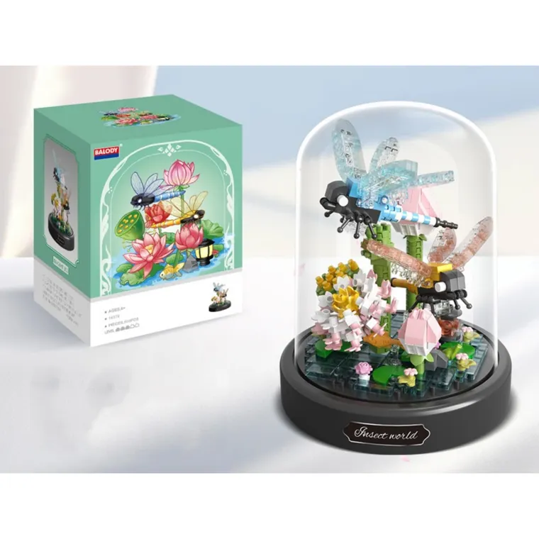 QBI, Tańczące Ważki, klocki konstrukcyjne, 500 elementów