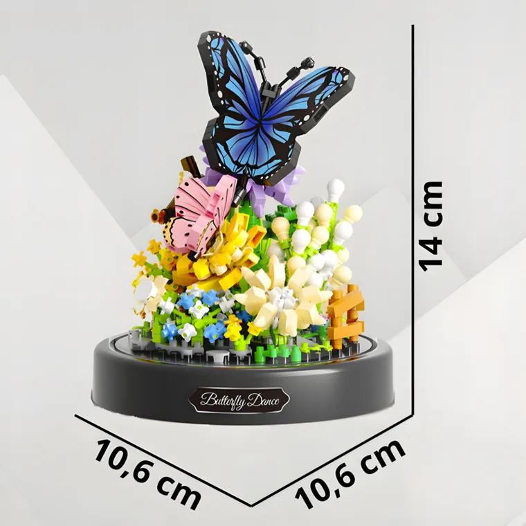QBI, Taniec Motyli, klocki konstrukcyjne, 530 elementów