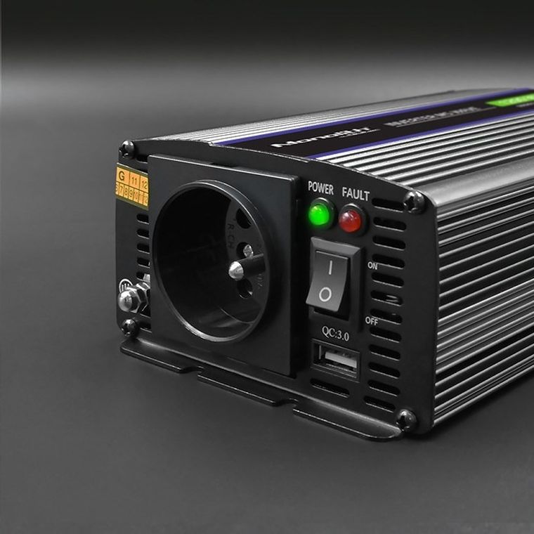 Qoltec, Monolith 1200 MS Wave, przetwornica napięcia