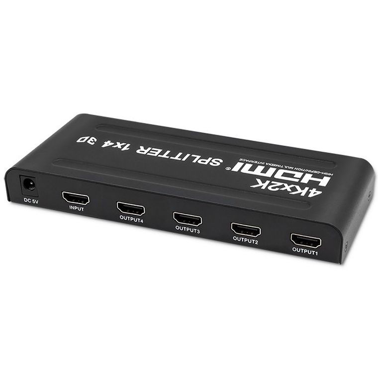 Qoltec, rozdzielacz, 4xHDMI, 4KX2K, 3.4gb/s