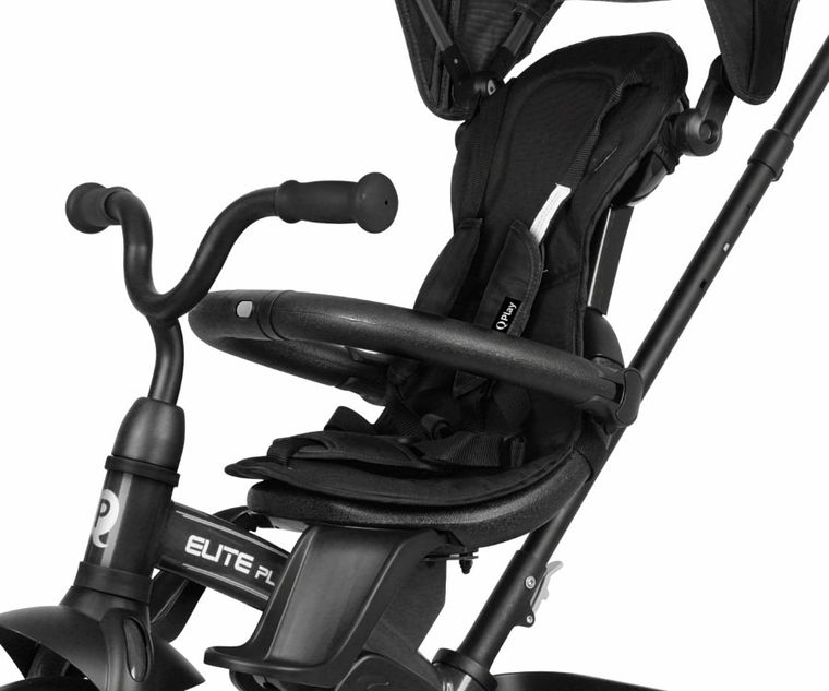 Qplay, Elite Platinum, rowerek 3-kołowy, Black