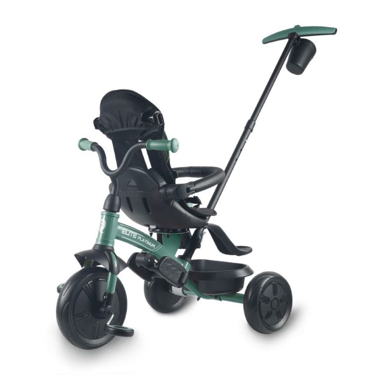 Qplay, Elite Platinum, rowerek 3-kołowy, Green