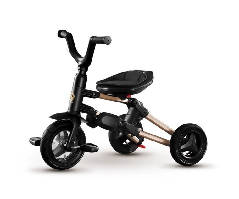 Qplay, Nova Rubber, rowerek trójkołowy, golden