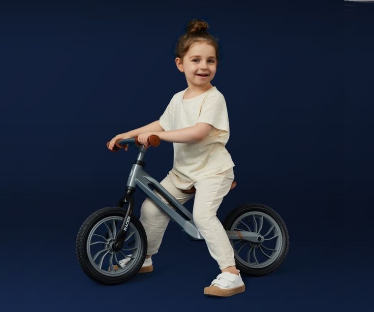 Qplay, Racer, rowerek biegowy, Grey