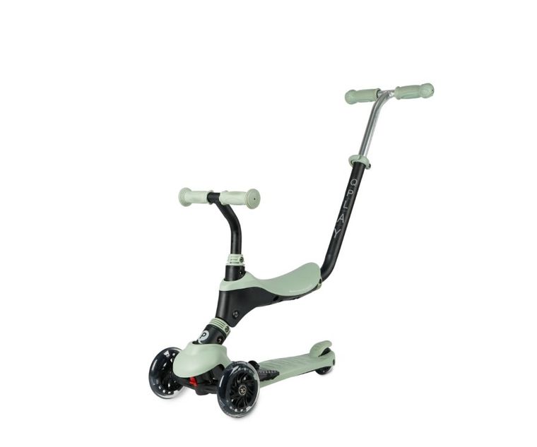 Qplay, Sema Pro, hulajnoga 3w1, Green