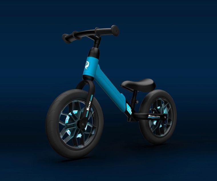 Qplay, Spark, rowerek biegowy, Blue