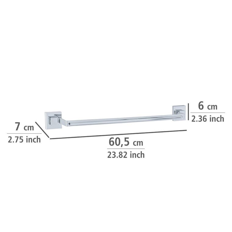 Quadro, Vacuum-Loc, wieszak łazienkowy, stal nierdzewna