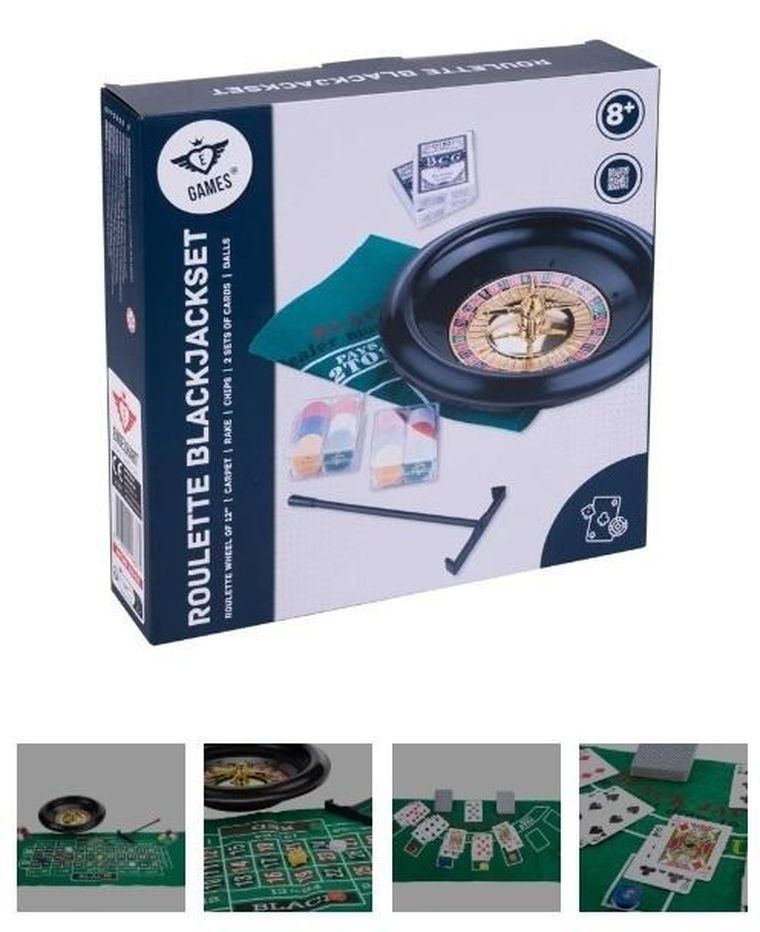 Quint, Ruletka i Black Jack, zestaw gier kasynowych