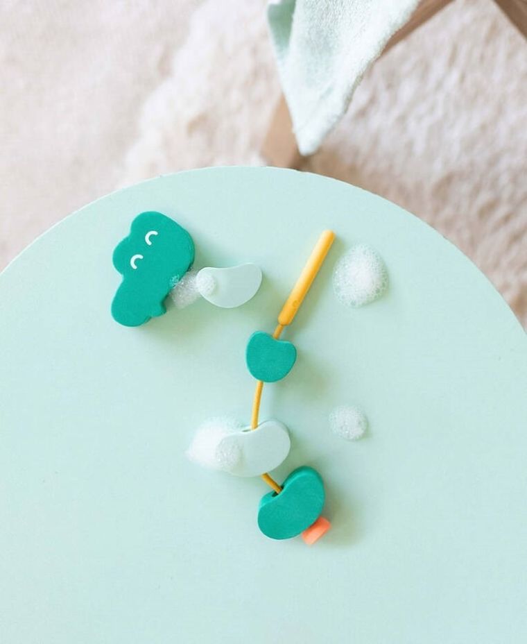 Quut, Beedi, klocki piankowe do kąpieli do nawlekania, Croco