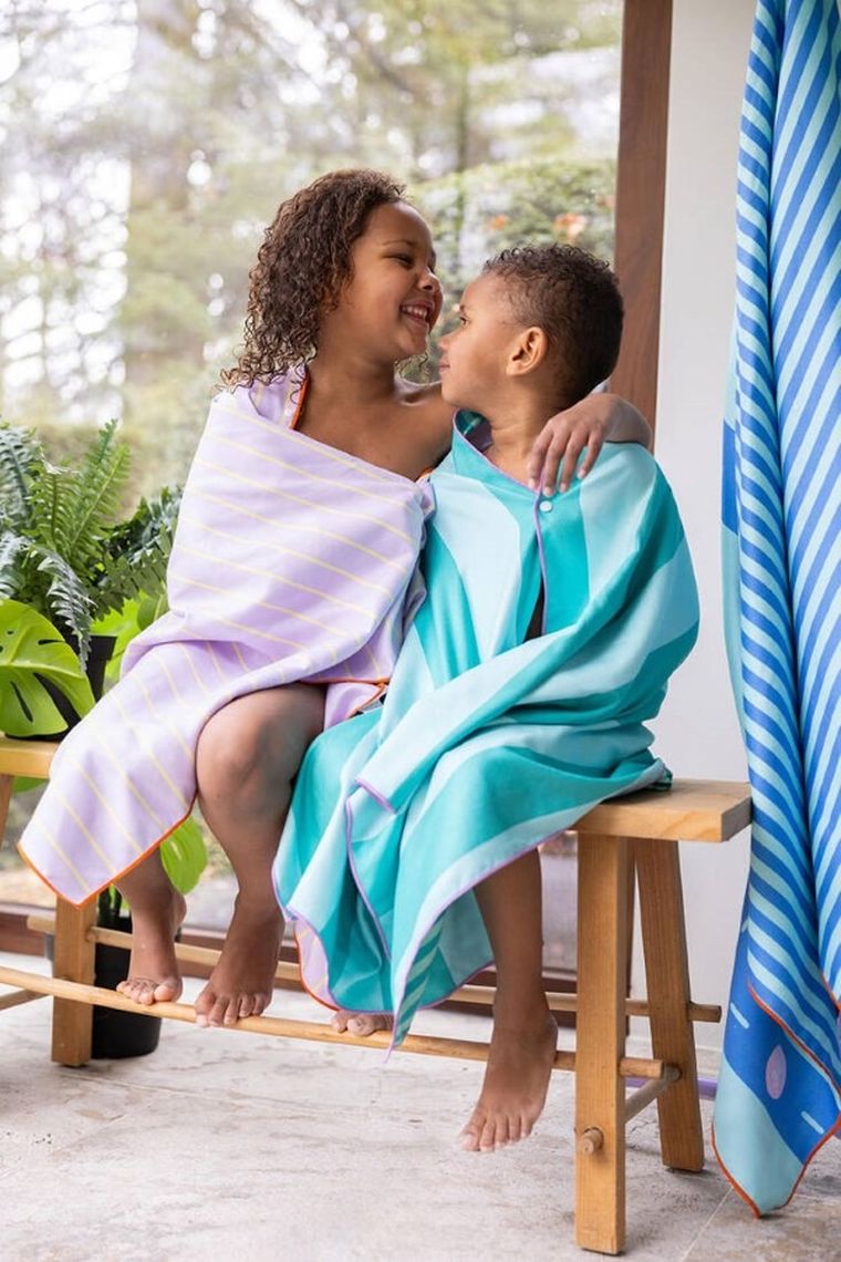 Quut, PlayTowels, dwustronny ręcznik plażowy, 180-100 cm