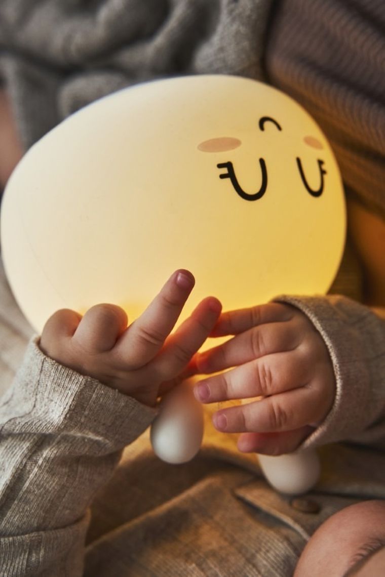 Rabbit & Friends, Królik Słodziak, lampka silikonowa, biała