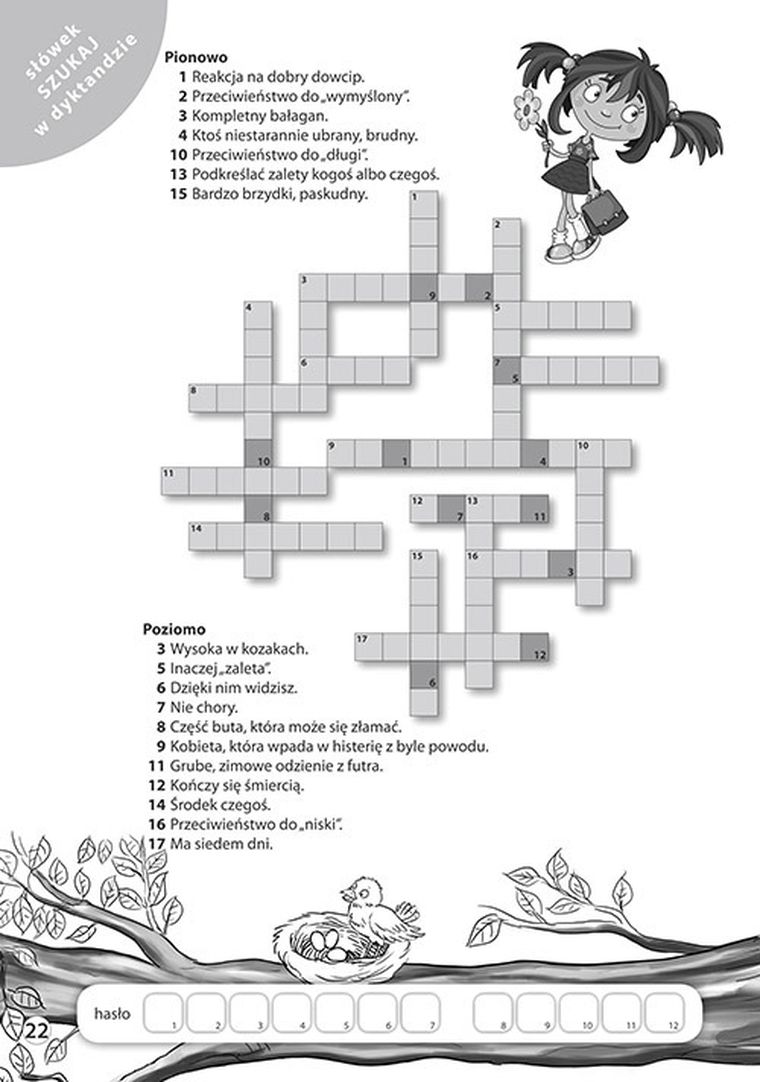 Radosne dyktanda - klasa 6