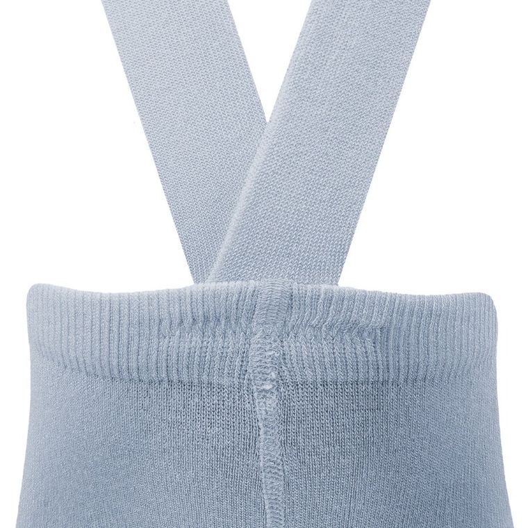 Rajstopy dziecięce z szelkami, bambusowe, niebieskie, Nicol