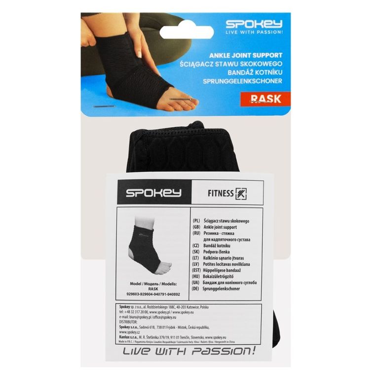 Rask, ściągacz stawu skokowego, neoprenowy, M