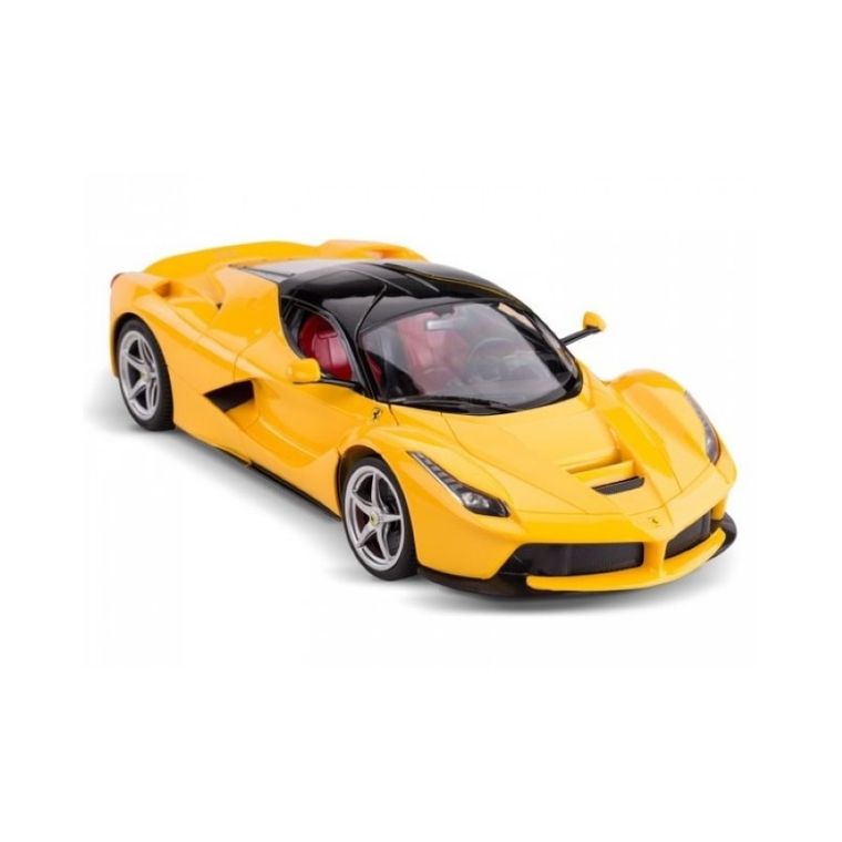 Rastar, Ferrari LaFerrari, pojazd zdalnie sterowany, żółty, 1:24