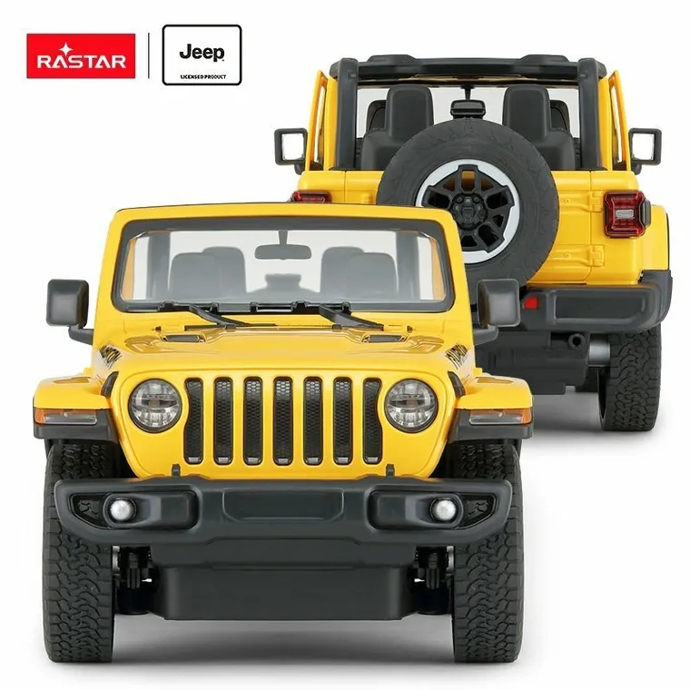 Rastar, Jeep Wrangler Rubicon, pojazd zdalnie sterowany, 1:14
