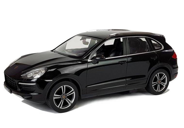 Rastar, Porsche Cayenne Turbo, pojazd zdalnie sterowany, czarny, 1:14